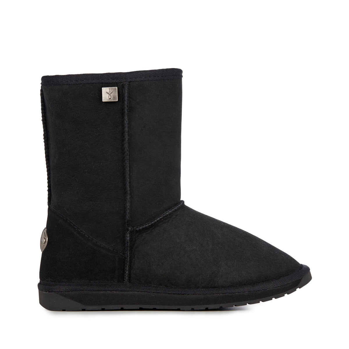 Australia - Platinum Stinger Lo Womens Boot by EMU – 11, Sheepskin, Black, Model 809996419120