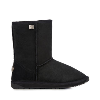 Australia - Platinum Stinger Lo Womens Boot by EMU – 11, Sheepskin, Black, Model 809996419120