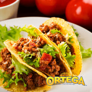 Ortega Original Hot / 8 Ounce (Pack of 3) / 2 Taco Sauce