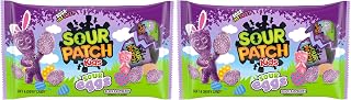 Sour Patch Kids Sour Eggs Soft & Chewy Easter Candy, 18 Snack Packs (Pack of 2)
