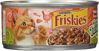 Friskies Canned Tasty Treasures Cat Food, Chicken & Tuna, 5.5 oz, 1 pack
