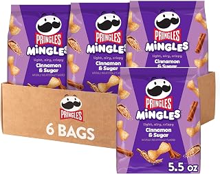Pringles Mingles Cinnamon Sugar 5.5oz 6ct