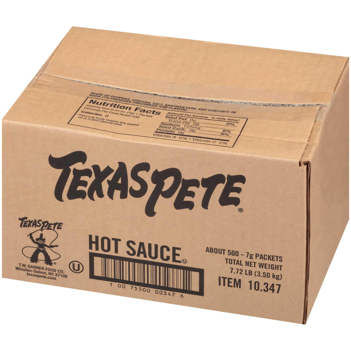 Hot Sauce by Texas Pete – 7.2 x 10.3 x 6.8 inches