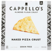 Naked Pizza Crust - 6 per case by Cappello's – Commercial Grade