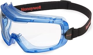 Honeywell Uvex by S3541X Entity Series Goggle with Clear Lens, Translucent Blue Body and Uvextra Anti-Fog Coating