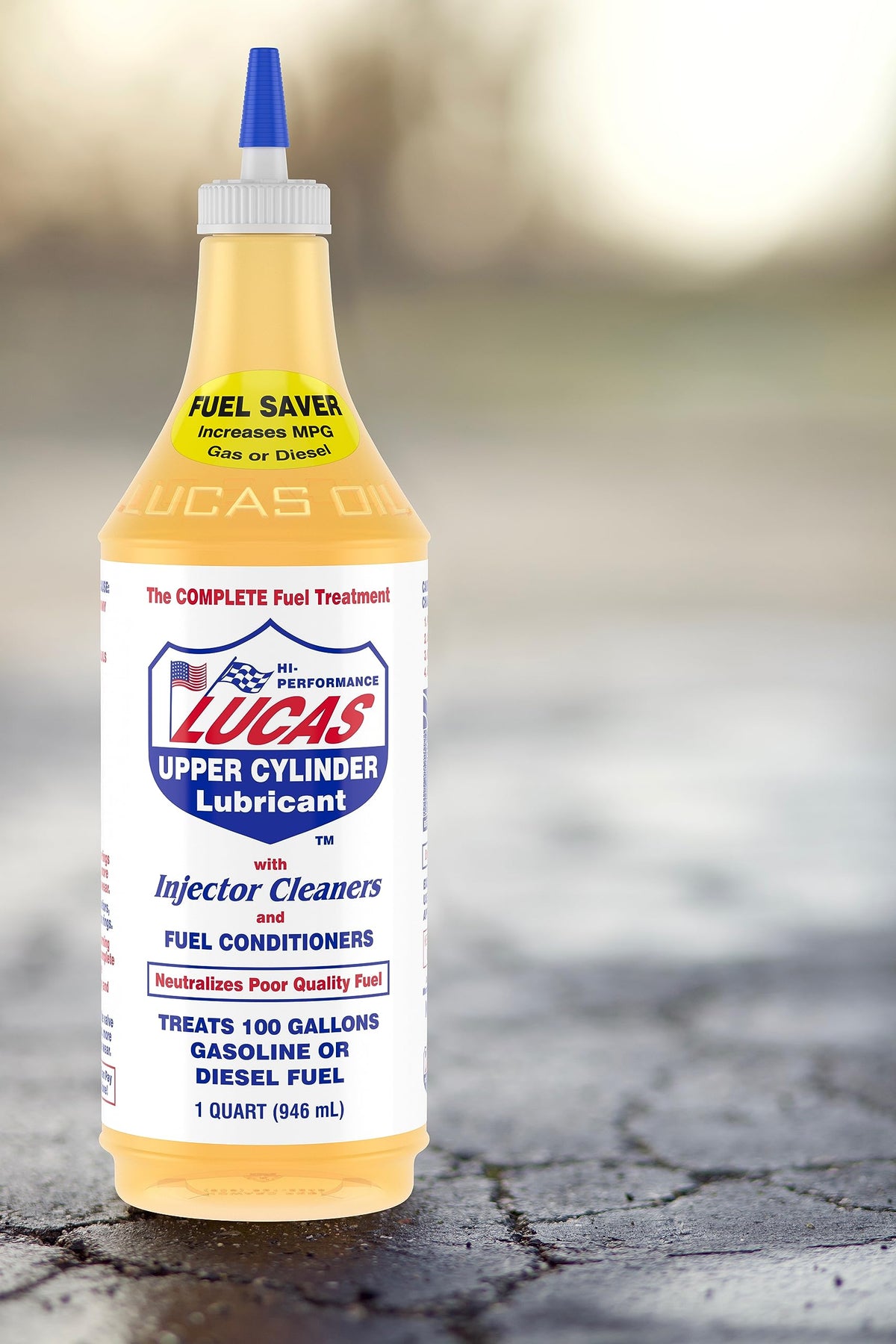 10003-PK12 Fuel Treatment - 1 Quart by Lucas Oil – 32 Fluid Ounce, Pack of 12, Model LUCA10003-12PK