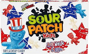 Sour Patch Kids Red, White & Blue Soft & Chewy Candy, 3.08 oz