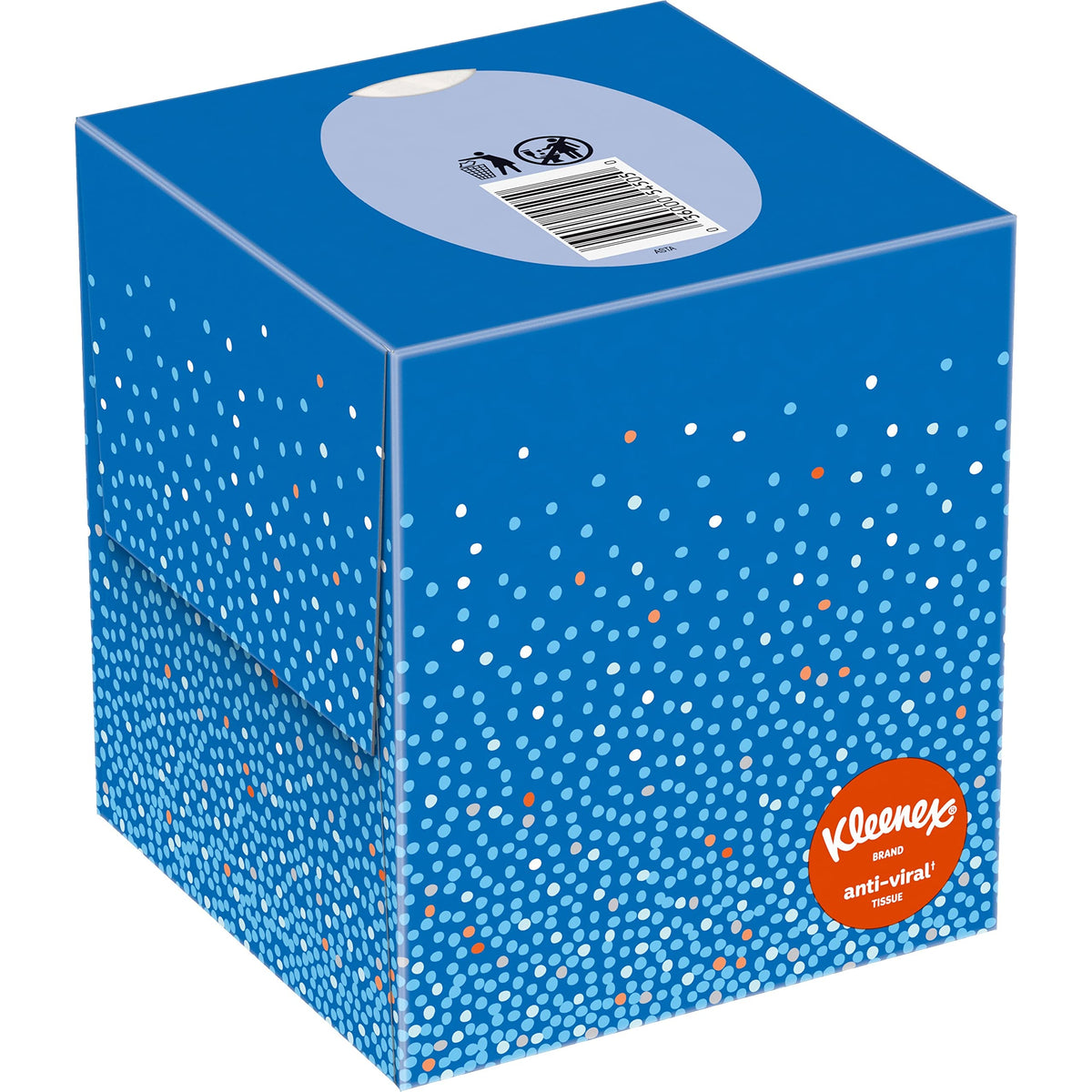 Anti-viral Facial Tissue by Kleenex – 1 Count (Pack of 27), Paper, Blue, Pack of 27, Model 54505CT