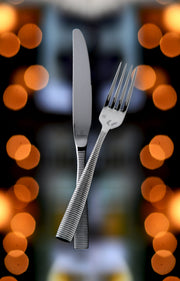Ringo 18/10 Stainless Steel Flatware Table Fork by Fortessa – Full Size, Stainless Steel, Silver, Model 1.5.103.00.002