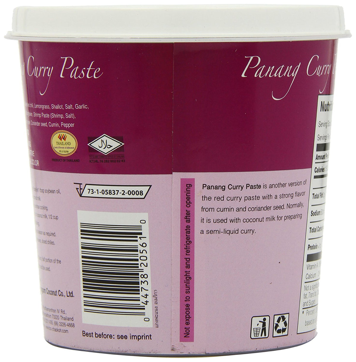 Mae Ploy Panang Curry Paste / 35 Ounce (Pack of 1) / 1 Curry Sauce