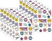 Teacher Created Resources Oh Happy Day Stickers, 120 Stickers Per Pack, 12 Packs