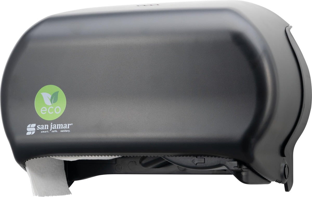 San Jamar 6 / Black / Plastic (Pack of 6) Soap & Lotion Dispensers