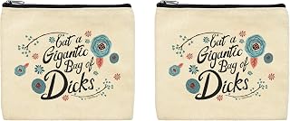 Eat Gigantic Bag Dicks Accessory Bag - 2-Pack
