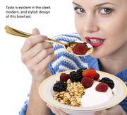 Stock Your Home Gold / 50 Pack / Formal Bowls