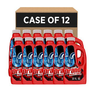 SC Johnson Drano Max Gel Clog Remover (32-Ounce, 12-Pack)