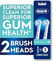 Gum Care Replacement Brush Heads for an Oral-B Electric Toothbrush, Pack of 2