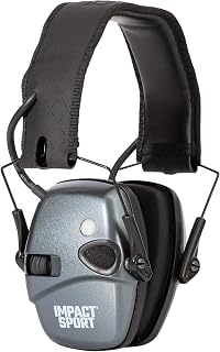 Howard Leight Impact Sport Bluetooth Shooting Earmuff, Black, 21dB Noise Attenuation, Unisex-Youth/Adults