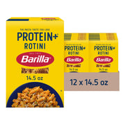 Protein+ (Plus) Rotini Pasta by Barilla – 14.5 Ounce (Pack of 12), Pack of 12, Model K85WHZW