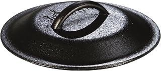 Lodge Pre-Seasoned Cast Iron Lid, Replacement Skillet Cover, 8 Inches