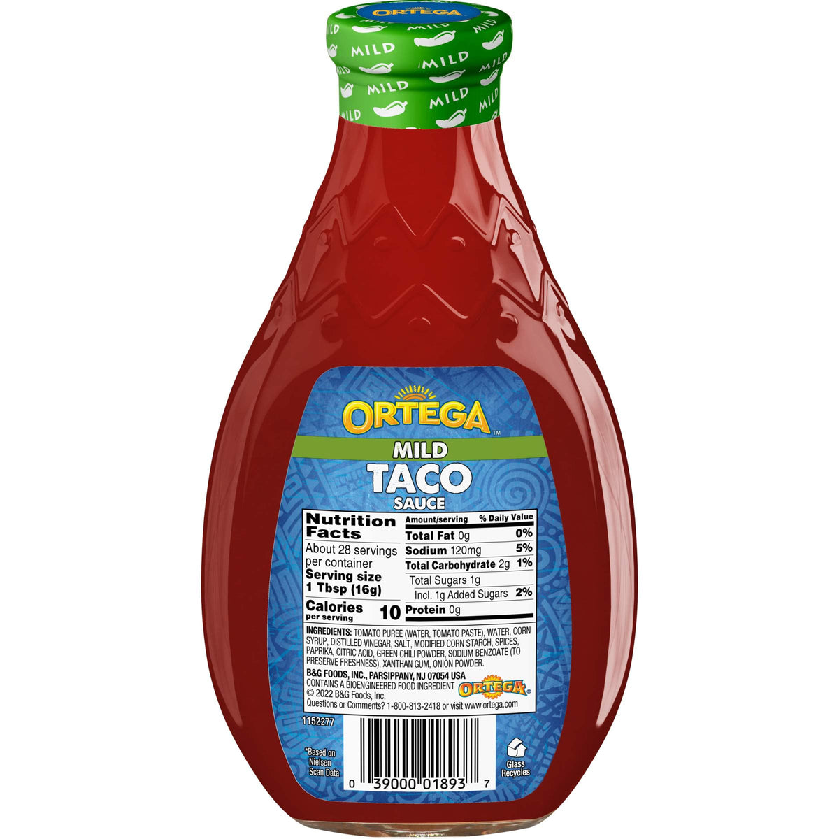 Ortega Original Mild / 16 Ounce (Pack of 2) / Mild Taco Sauce