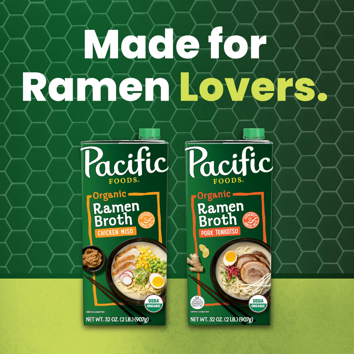 Broth Ramen Chicken Miso Organic by Pacific Foods – 32 Ounce (Pack of 1)