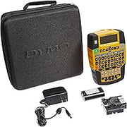 DYMO Rhino 4200 Industrial Label Maker Carry Case Kit with 1 Roll of 1/2" All-Purpose Vinyl Labels, Black on White