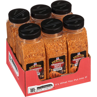 McCormick Smokehouse Maple Seasoning by Grill Mates – 28 Ounce (Pack of 6), Pack of 6