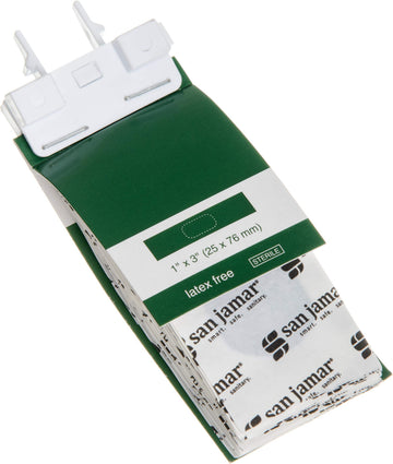 Metal Detectable Bandage Refills by San Jamar – Strip, Metal, Green, Model MKBR901