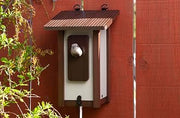 New Age Pet ECOFLEX Beak Bungalow Bird House – Durable, Weather-Resistant Outdoor Shelter for Wild Birds, Eco-Friendly & Easy to Clean Nesting Box, Post-Mount Design for Garden, Yard, or Patio