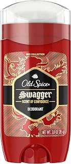 Old Spice Aluminum Free Deodorant for Men Swagger Lime & Cedarwood Scent Red Collection 3 Oz (Pack of 3)