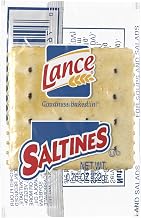 Lance Saltines Crackers, Single Serve Packs, 500 Count