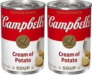 Campbell's Condensed Cream of Potato Soup, 10.5 Ounce Can (Pack of 2)
