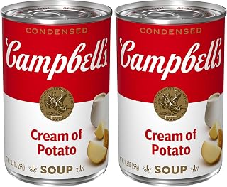 Campbell's Condensed Cream of Potato Soup, 10.5 Ounce Can (Pack of 2)