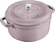 STAUB Cast Iron 4-qt Round Dutch Oven - Lilac
