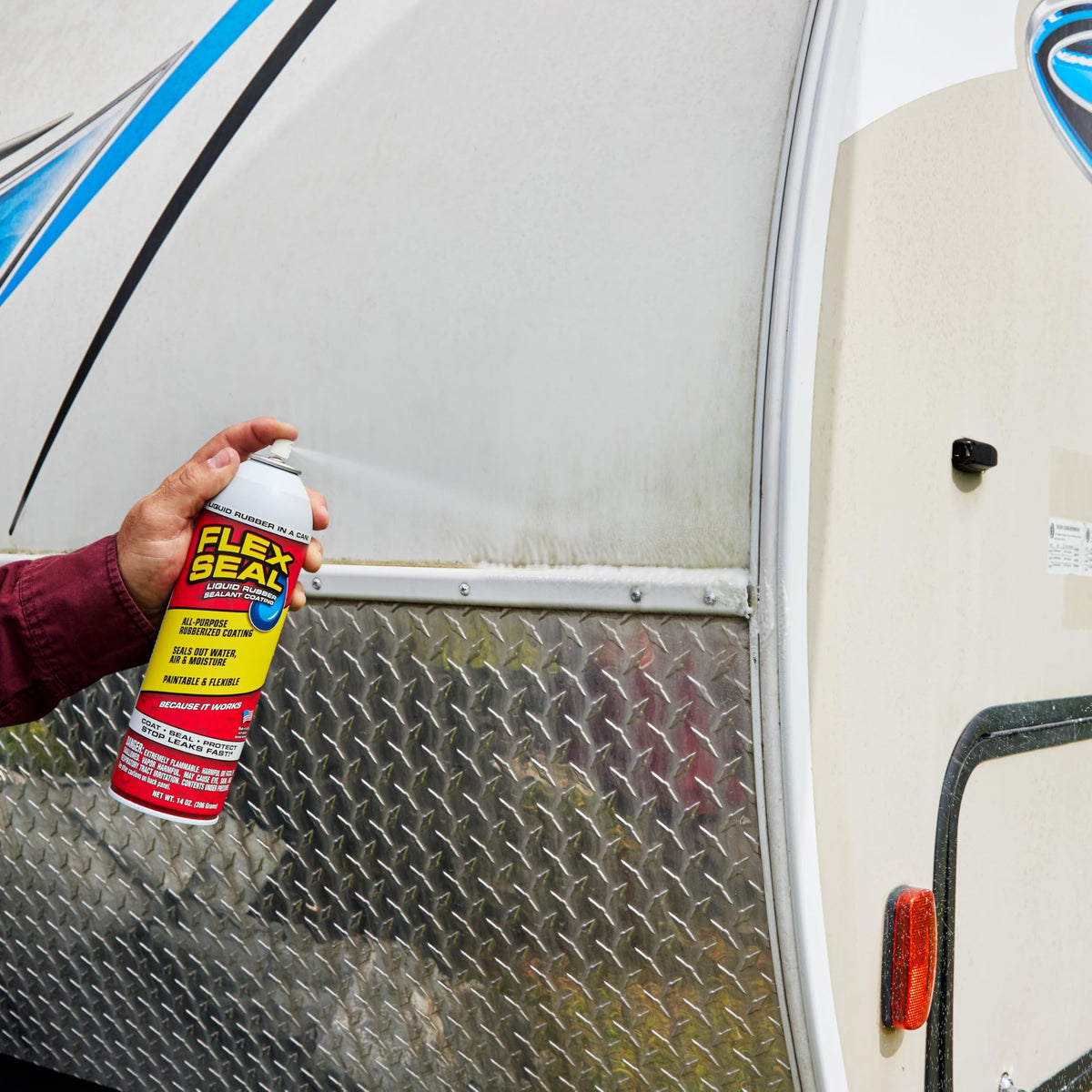 Clear Coating â€“ Aerosol Spray by Flex Seal – 14 Oz, Rubber, Clear, Model FSCL20C