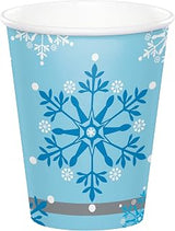 Creative Converting Snow Princess Paper Cups, 8 ct