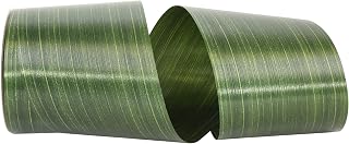 Reliant Ribbon 16000-925-10J Aspid Decor Rd Ribbon, 4 Inch X 25 Yards, Hunter Green