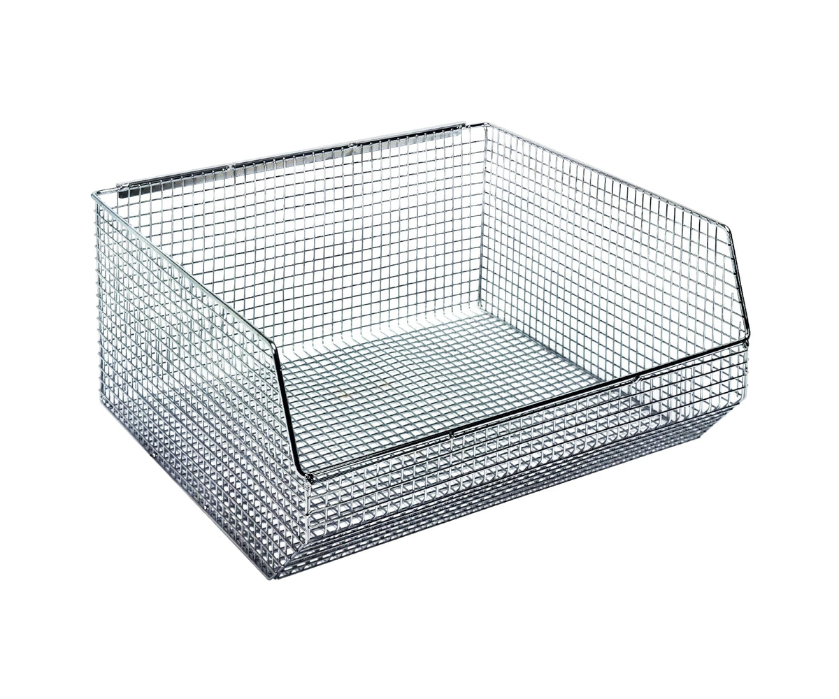 QUANTUM STORAGE SYSTEMS 14-1/2" x 16-1/4" x 7" / Chrome / Chrome Carbon Steel Storage Racks