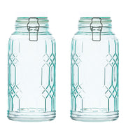 10 Strawberry Street Green / Large, Set of 2 / 91.0 fluid_ounces Food Jars & Canisters