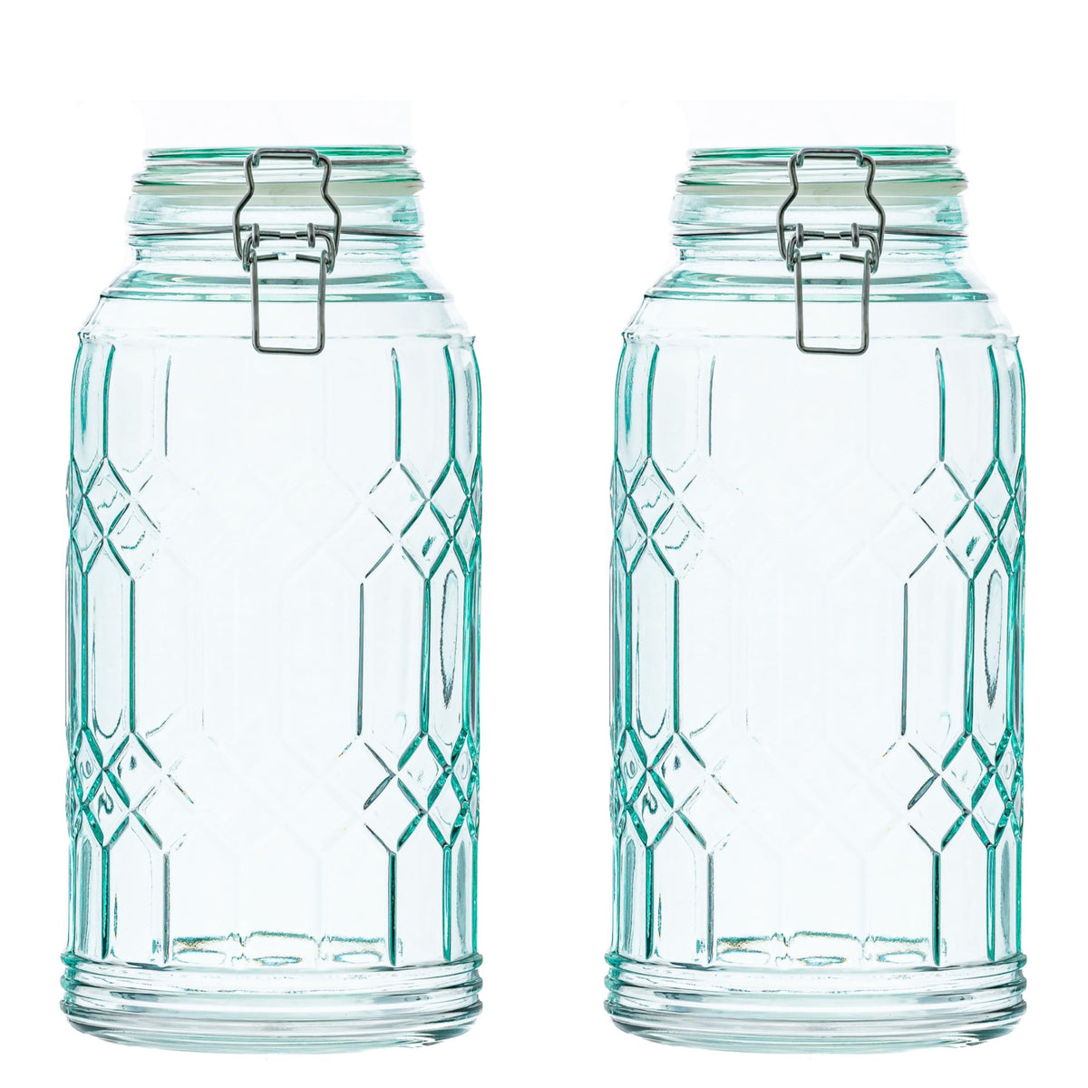 10 Strawberry Street Green / Large, Set of 2 / 91.0 fluid_ounces Food Jars & Canisters