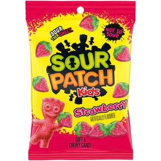 Strawberry Soft & Chewy Candy by Sour Patch Kids – 8 Ounce (Pack of 1), Model S1-F30C-FP29