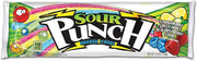 Sour Punch Straws Rainbow Sugar Candy, 4.5 Ounce -- 24 per case.