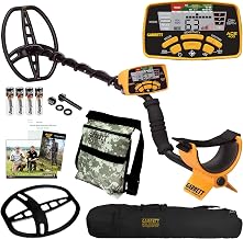 Garrett Metal Detectors Garrett ACE 400 Metal Detector Bundle, Made in USA