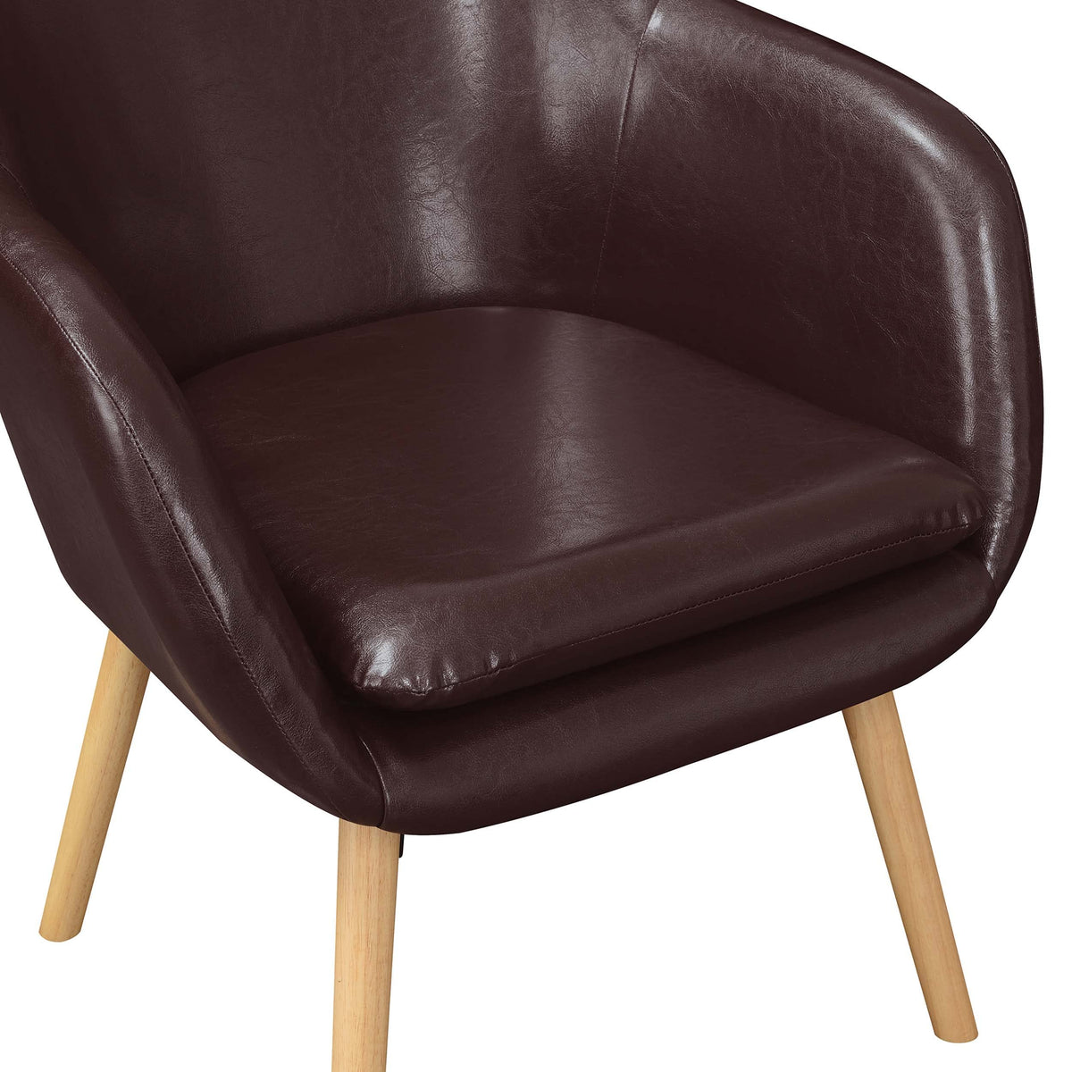 Convenience Concepts Espresso / Chair / 25.25"L x 26.75"W x 33.5"H Chairs