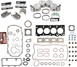MA-4216952386-3 Full Gasket Set Pistons Bearings Compatible With/For 02-06 Jeep Wrangler 2.4