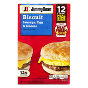 Sausage Egg and Cheese Biscuit Sandwich by Jimmy Dean – 4.5 Ounce (Pack of 12), Pack of 12