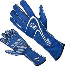 K1 RaceGear Glove Track1 Blue Large SFI 5