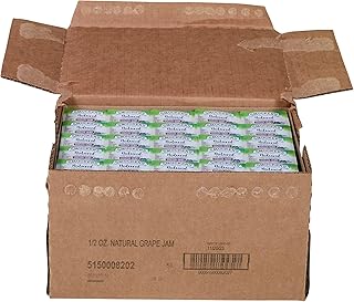 Smucker's Natural Concord Grape Jam, 0.5 Ounce (Pack of 200)