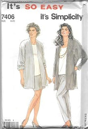 Simplicity Sewing Pattern 7406 Size 8-20 Multi Size Pattern Seven Sizes in One: Sizes 8-20