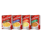 Lipton Cup-a-Soup Instant Soup For a Warm Cup of Soup Cream of Chicken Only 70 Calories Per Serving by SOUP SECRETS – 2.4 Ounce (Pack of 12), Cream of Chicken, Model 01481